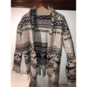 Press Fringe Sweater